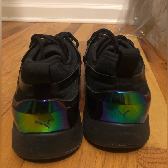 Puma Muse Athletic Shoe Black Iridescent X-2 - Picture 4 of 7